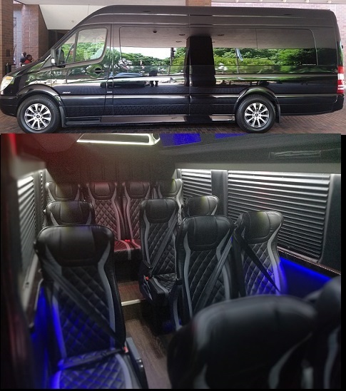 luxury passenger van rental
